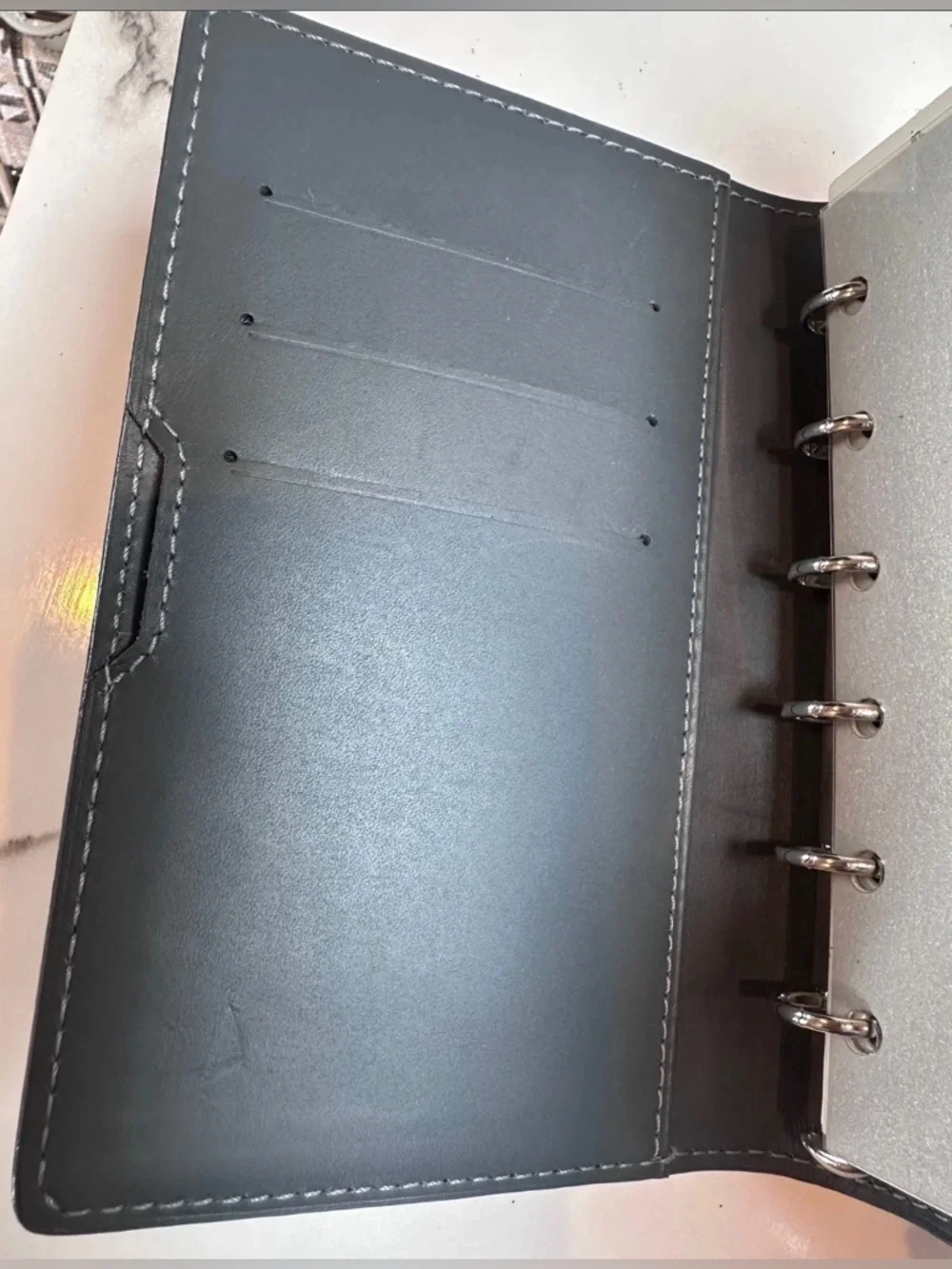 Agenda PM Golden Cyber Notebook Cover